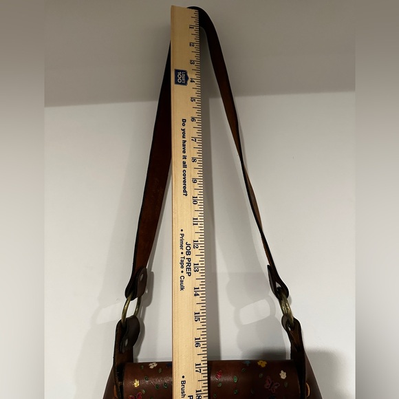 Boho Leather bag, Vintage Western Leather bag - Picture 16 of 16